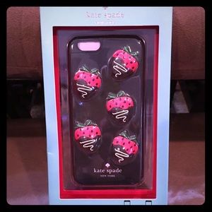 Kate Spade 3D Strawberries iPhone 6s case screens